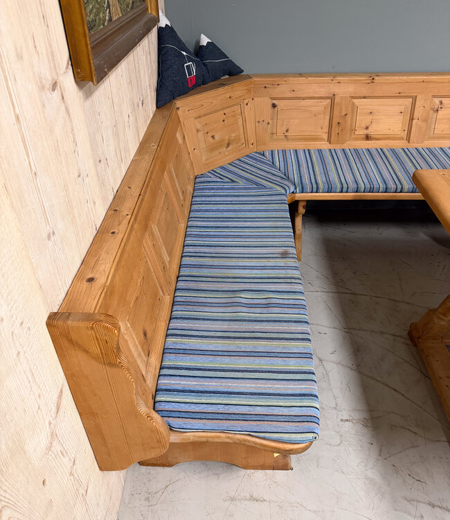 Austrian Alpine Stube corner sofa