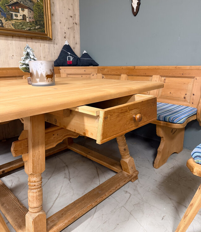 Oostenrijkse Alpen Stube hoekbank