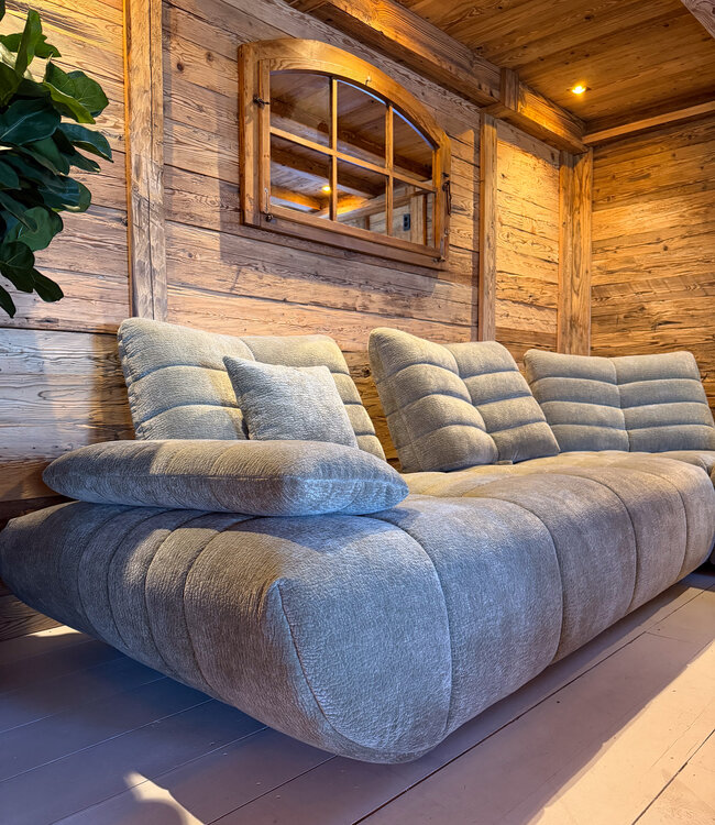 Arosa loungebank met verstelbare rugleuning