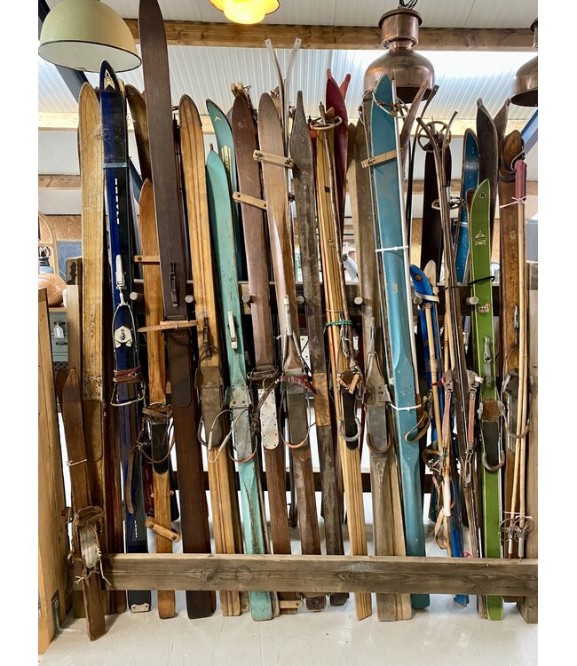 Vintage ski's | Antieke ski's | Oude houten ski's