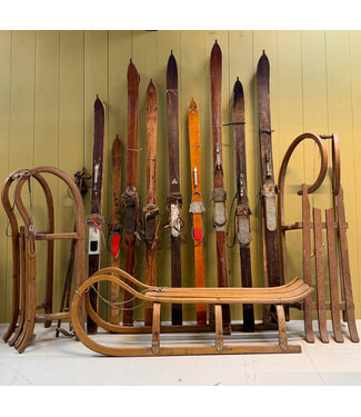 Vintage ski's | Antieke ski's | Oude houten ski's