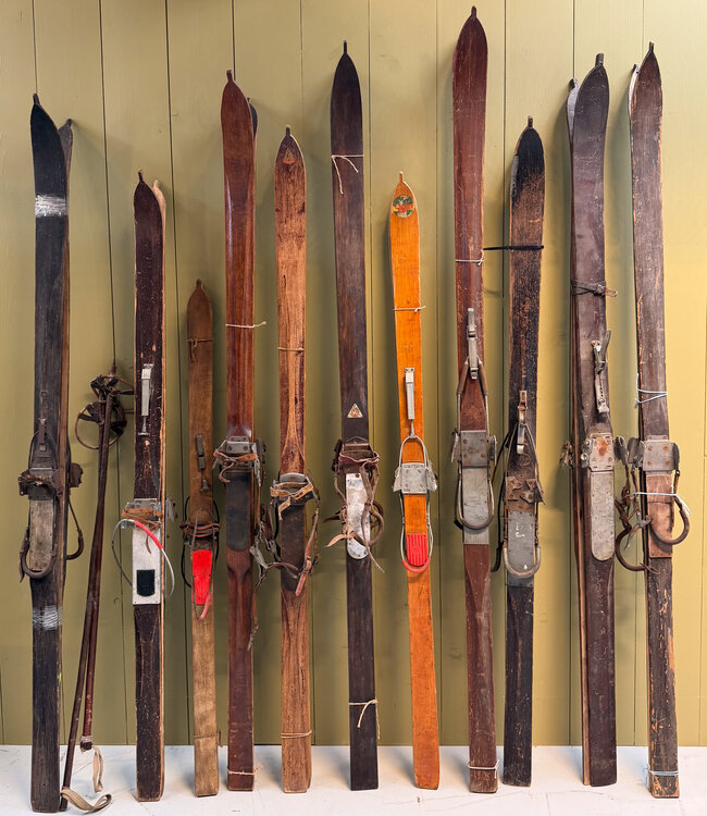 Vintage ski's | Antieke ski's | Oude houten ski's