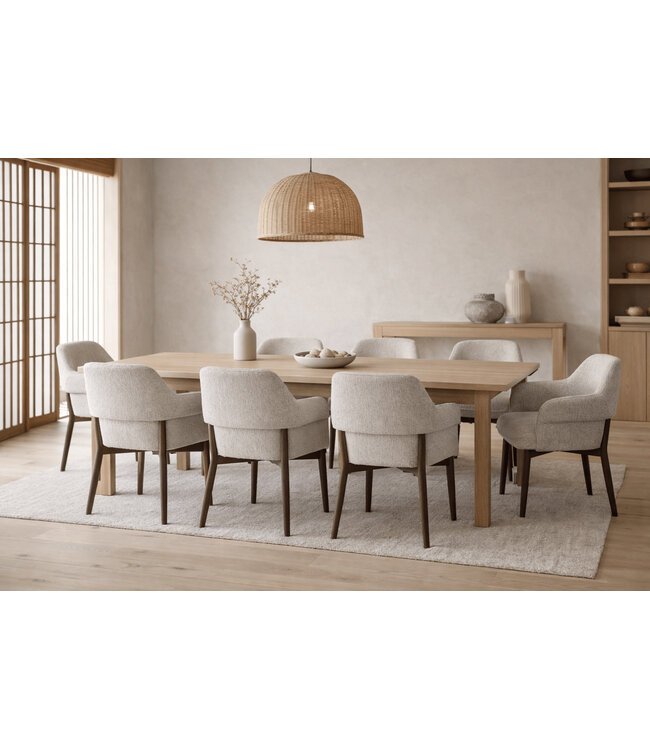 Julie dining chair with armrest