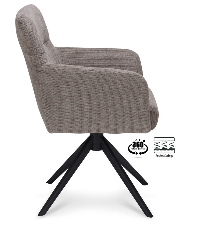 Dining chair Toby - Mito Liver