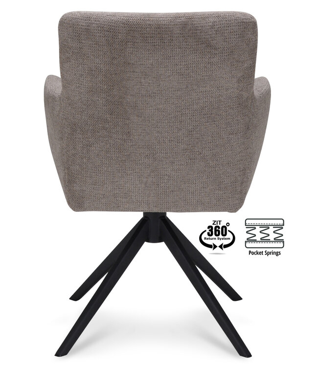 Dining chair Toby - Mito Liver