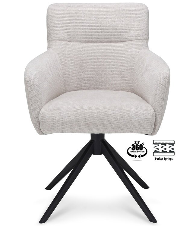 Toby dining chair - Mito Natural