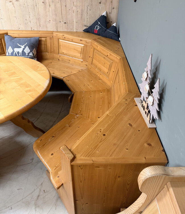 Oostenrijkse Stube set / eethoek rondzit