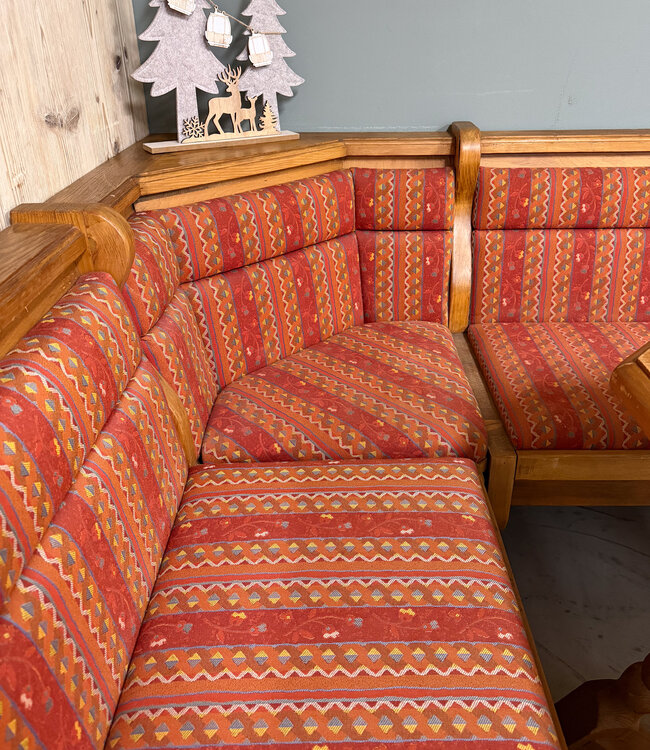 Stube set | Austrian seating area | Corner sofa with table and chairs