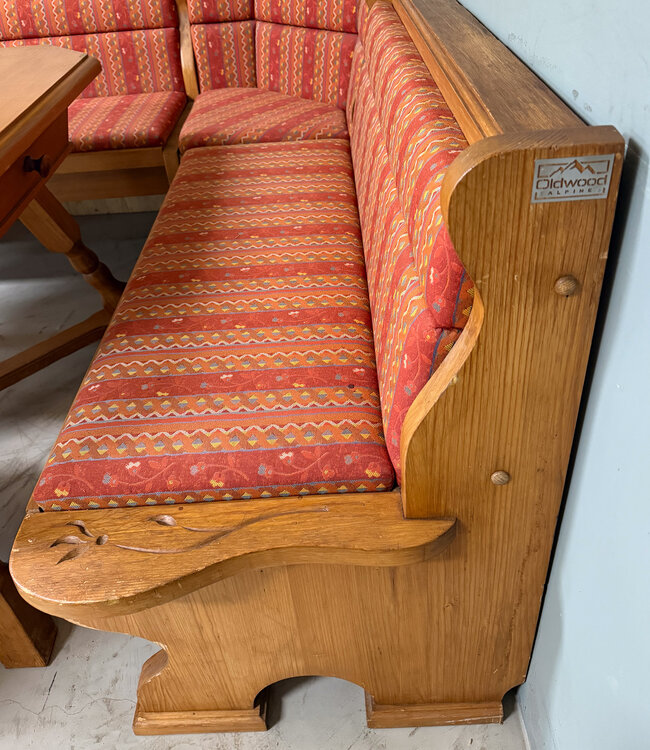 Stube set | Austrian seating area | Corner sofa with table and chairs