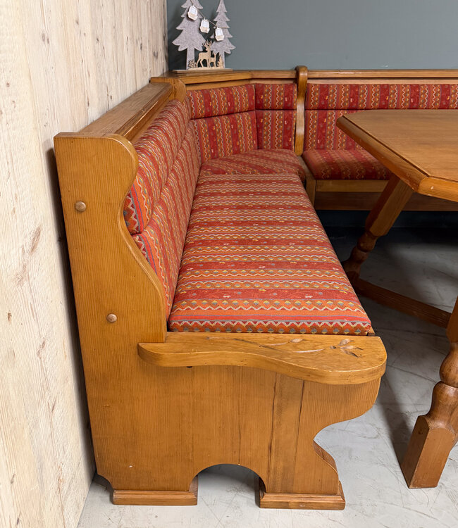 Stube set | Austrian seating area | Corner sofa with table and chairs