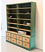 Oldwood Vintage wooden compartment cabinet with drawers | Unique old cabinet