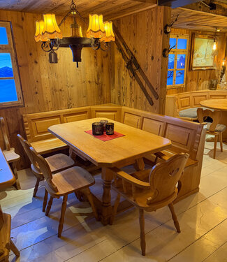 Oldwood Eiken Oostenrijkse hoekset - Alpen Stube set