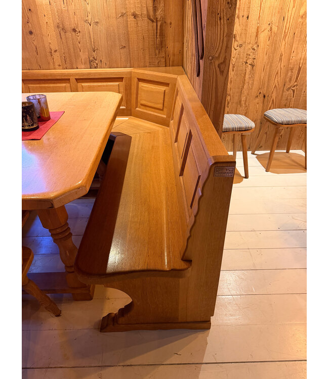 Austrian oak corner set - Alpen Stube set