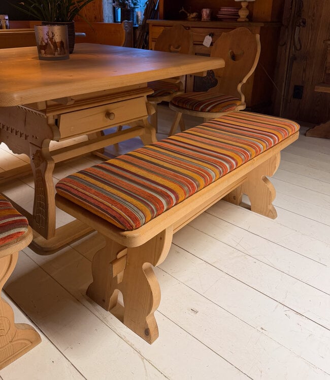 Stube set | Hoekbank met tafel en stoelen | Oostenrijkse zithoek