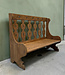Vintage wooden bench | Antique wooden bench