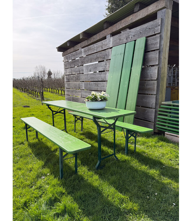 Beer table with benches | Beer set | Beer bench