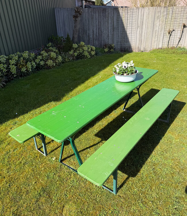 Beer table with benches | Beer set | Beer bench