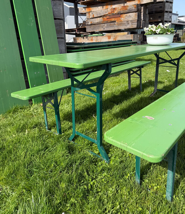 Biertafel met banken | Bierset | Bierbank