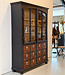 Black display cabinet with 12 drawers | Buffet cabinet