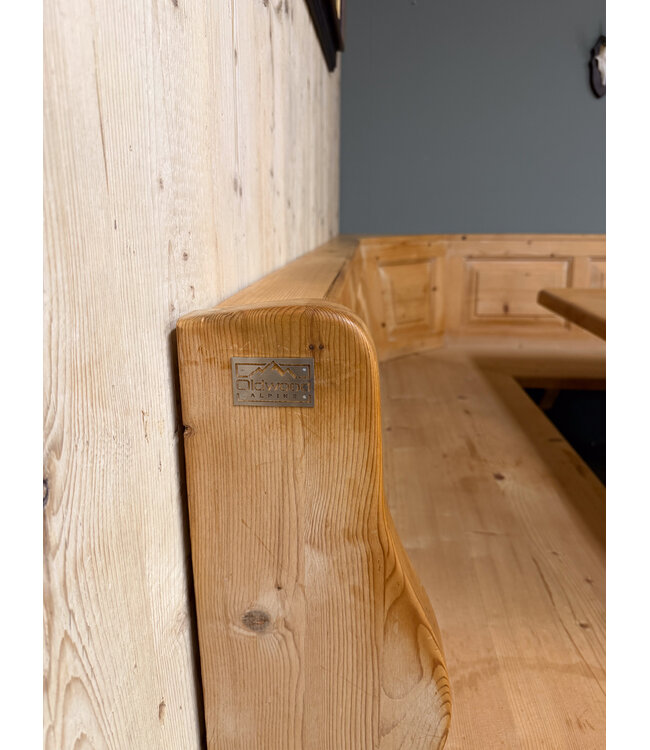 Austrian Alps Stube seating area