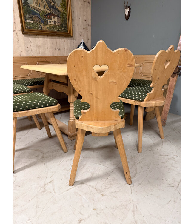 Austrian Alps dining set / Stube set