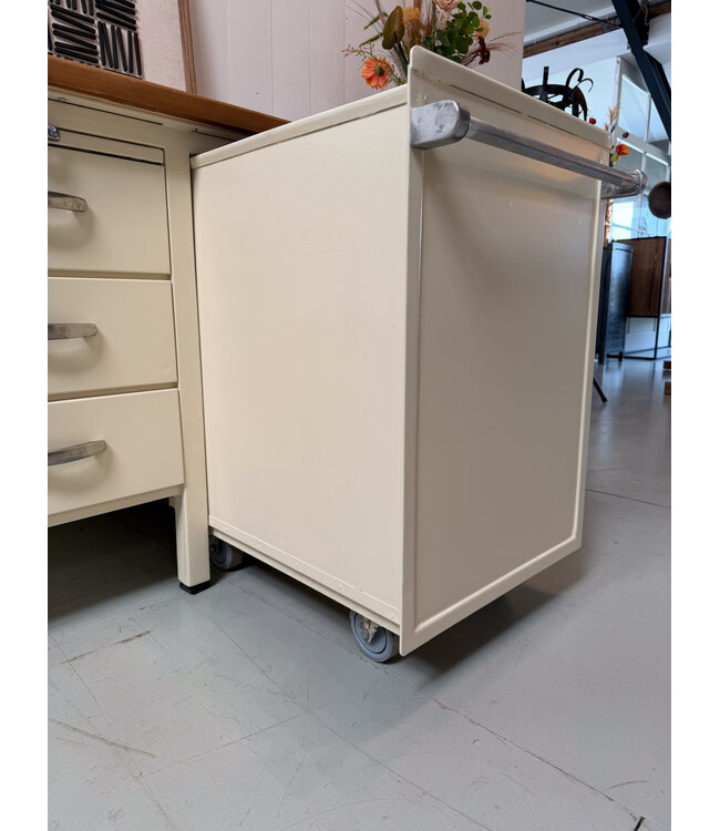 Vintage bakkers werkbank