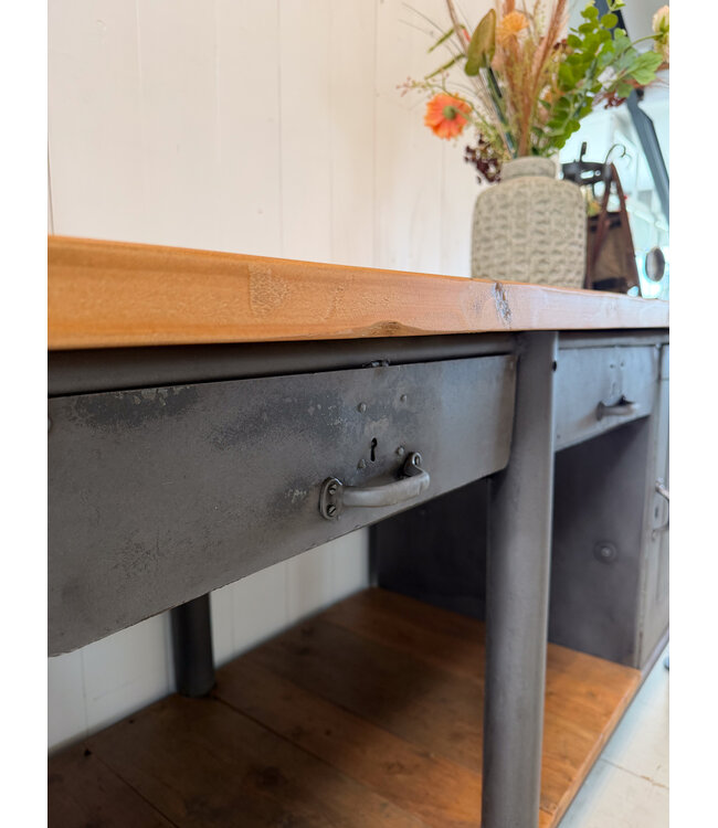 Vintage sideboard with drawers