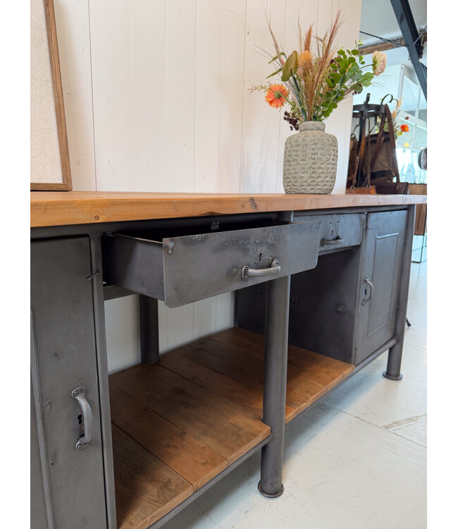 Vintage sideboard with drawers