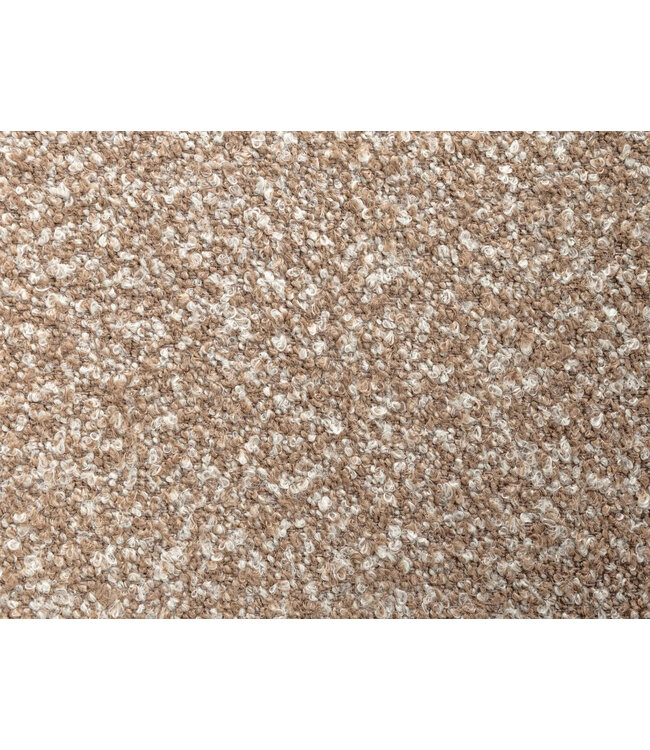 Stuhl Noor | Esszimmerstuhl mit Holzbeinen und Armlehnen | braun