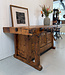 Vintage wooden workbench