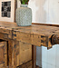 Industrial wooden workbench