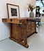 Industrial wooden workbench