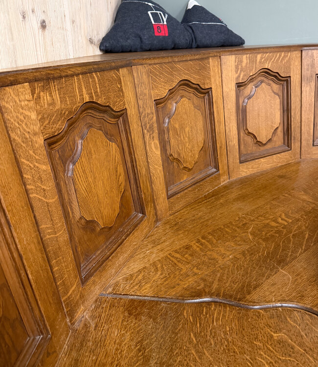 Oostenrijkse Stube set | Eethoek eiken rondzit