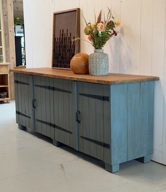 Oldwood Vintage-Werkbank aus Holz