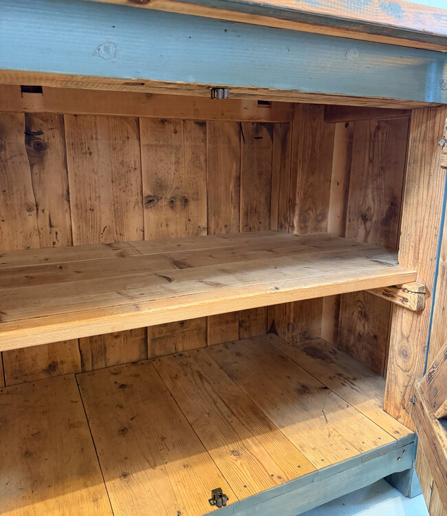 Vintage houten werkbank