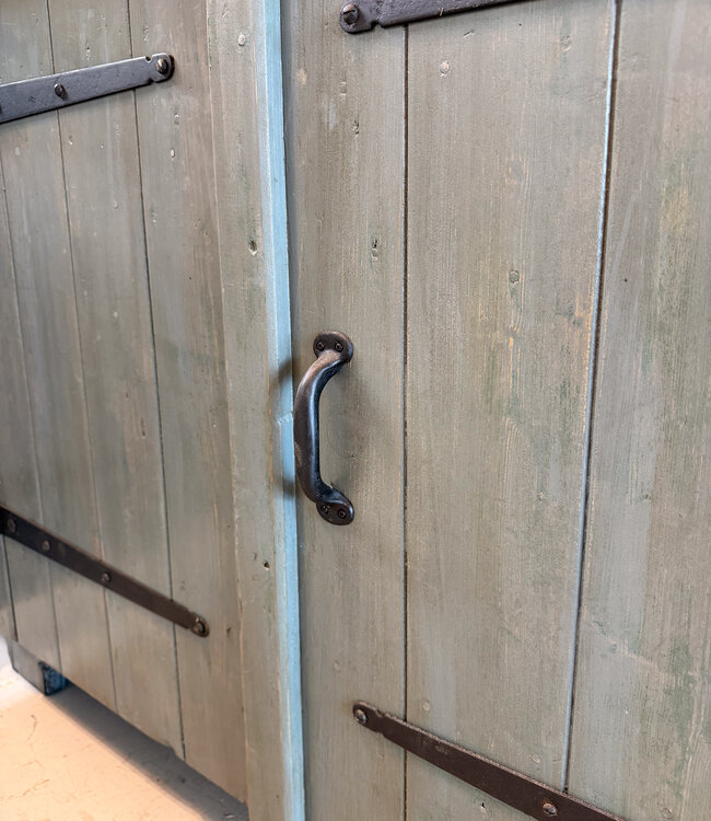 Vintage houten werkbank