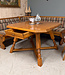Oostenrijkse Stube eethoek | Hoekbank met tafel en stoelen