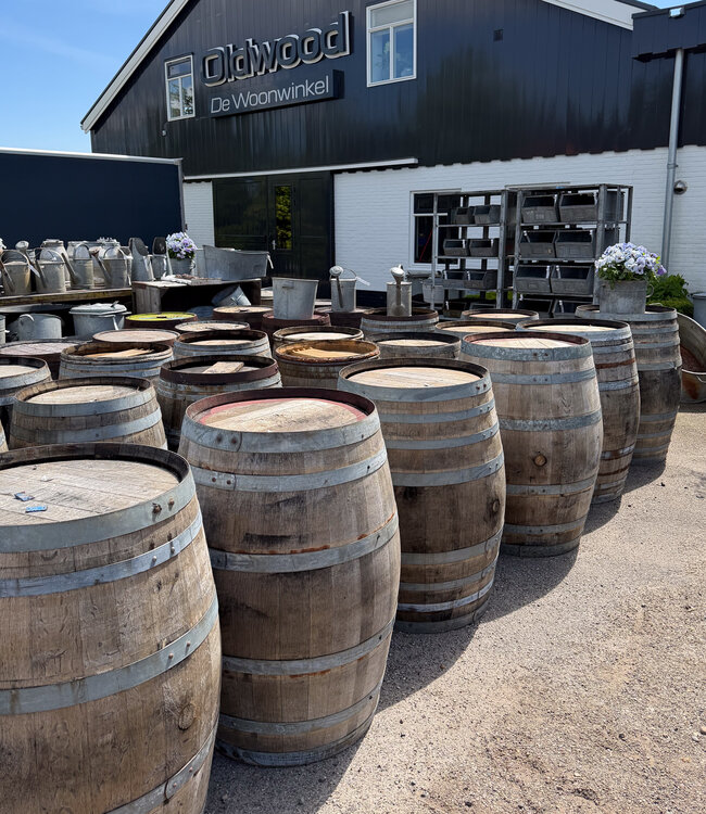 350-Liter-Regenfass | Whiskyfass | Weinfass | Stehtisch