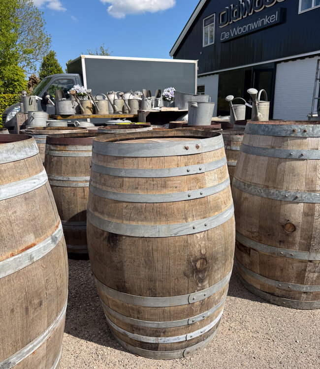 350-Liter-Regenfass | Whiskyfass | Weinfass | Stehtisch