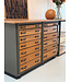Vintage-Sideboard mit Schubladen und offenem Fach