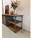Vintage-Sideboard mit Schubladen und offenem Fach