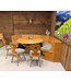 Stube-Rundsitzgruppe | Österreichischer Essbereich | Rundes Sofa mit Tisch und Stühlen