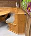 Stube circular seating | Austrian dining area | Round sofa + table and chairs