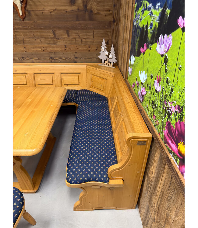 Austrian Alps Stube seating area