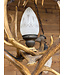 Austrian-style antler lamp | Alpine pendant lamp