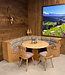 Alpine circular seating | Stube set | Austrian round corner sofa