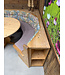 Alpine circular seating | Stube set | Austrian round corner sofa
