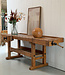 Vintage wooden workbench