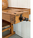 Vintage wooden workbench