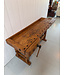 Vintage houten werkbank